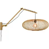 Good &Mojo Wandlamp cango bamboe 105x60x60cm