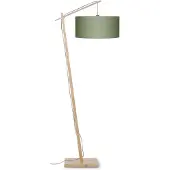 Good&Mojo Vloerlamp Andes, hout licht, Woon-/ Eetkamer, Bamboe, Design, vloerlamp