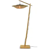 Good&Mojo Bamboe LED Staande Lamp Kalimantan | 1X E27 Max 60W | Natural/Black