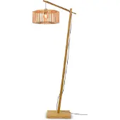 Good&Mojo Bamboe LED Staande Lamp Bromo | 1X E27 Max 60W | Naturel
