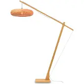 Good&Mojo Bamboe LED Staande Lamp Palawan | 1X E27 Max 60W | Naturel