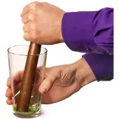 Drinkstuff.com Hardhouten stamper 20 cm