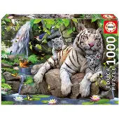 Educa - Puzzel - Bengaalse tijgers - 1000 stukjes - Legpuzzel