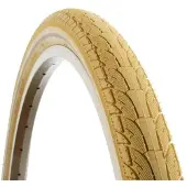 Dutch Perfect Pneumatico 28 x 1.90" / 50-622 - crème kleur met reflecterende elementen