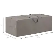 Madison Tuinkussenhoes Cushions Cover Grey (80 x 175 cm)