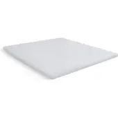 Kayori Topper Hoeslaken Shizu Wit (Percal)-180 x 200 cm
