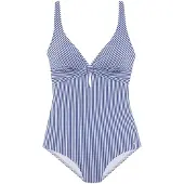 s.Oliver Badpak blauw / wit