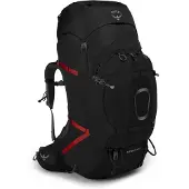 Osprey - Aether Plus 100 - Trekkingrugzak S/M, zwart