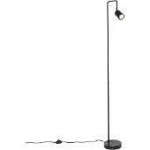 QAZQA Moderne vloerlamp zwart verstelbaar - Java