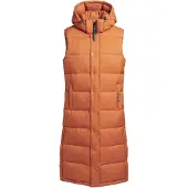 Khujo Magneta Matt Glazed Ginger Maat: L | Gilets Outlet | Dames