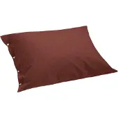 Yumeko Kussensloop Flanel 50x60 Rood - Eco, Bio & Fairtrade