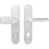 Axa Veiligheidsbeslag Oval+ Knop/Kruk Kerntrek PC92 SKG***