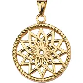 Dreamcatcher Hanger Star Pendant Gold M