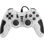 Dolphix USB gamecontroller met 1.8m draad - voor PC – Wit