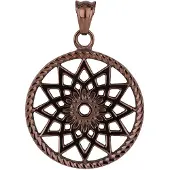 Dreamcatcher Hanger Star Pendant Mocca M