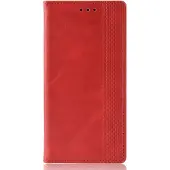 Mobigear Sensation Bookcase voor Samsung Galaxy S10 Plus - Rood