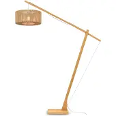 Good&Mojo Bamboe LED Staande Lamp Iguazu | 1X E27 Max 60W | Naturel