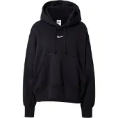 Nike Sweatshirt 'Phoenix Fleece' zwart / wit
