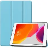 Mobigear Tri-Fold Bookcase voor Apple iPad 7 (2019) - Blauw