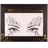 Partyxplosion Gezichts steentjes eyeshadow luxe