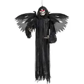 Boland Decoratie Dizzy demon (165 cm) (zwart)