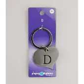 Paper Dreams Sleutelhanger metal D (rvs)