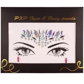 Pxp Gezichts steentjes eye luxe (multicolor (zachte kleuren))