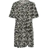 Noisy May Kerry Short Sleeve Short Dress Zwart M Vrouw