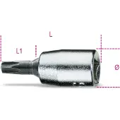 Beta Schroevendraaierdoppen voor Torx schroeven 900TX 20 - 009000723