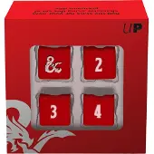 Wizards of the Coast Heavy Metal D6 4x Dice Set for Dungeons & Dragons