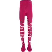 Ewers Maillot - Fuchsia/Rood met Paarden-122/128