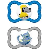 Mam Air Siliconen Fopspeen Hond/ Kat - 16+ maanden- 2 stuks