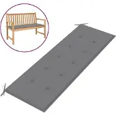 vidaXL Tuinbankkussen 150x50x3 cm oxford stof grijs
