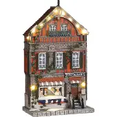 Luville Restaurant battery operated l16xb9xh27,5cm Kerst