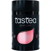 Tastea Berry Love - Groene- en witte thee met aardbei - Losse thee - 50 gram