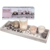 Lesara 10-Delige Decoratieset Houttablet