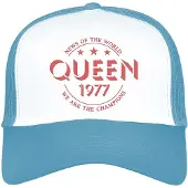 Bengans Queen - Champions 77 Trucker pet - Blauw/Wit