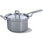 BK Q-linair Master steelpan 16 cm met deksel