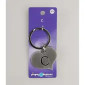 Paper Dreams Sleutelhanger metal C (rvs)