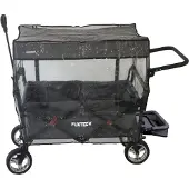 FUXTEC Regenschutz transparent für Bollerwagen CT800/CTB800/CT850
