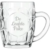 Libbey Gegraveerde Bierpul 55cl De Leafste Pake