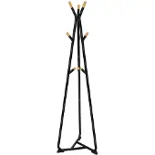 Viking Choice Kapstok staand - 49x49x172 cm - metaal - zwart