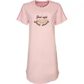 Irresistible Dames Nachthemd - Watermeloen - Licht Roze - Maat XL