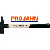 Projahn slotenmakershamer, 500 g, hickory steel, met steelbeschermhuls