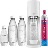 SodaStream Soda Maker Terra Megapack QC wit incl 3 flessen (2270213)
