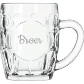 Libbey Gegraveerde Bierpul 55cl Broer