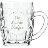 Libbey Gegraveerde Bierpul 55cl De Leafste Stazjêr
