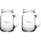 Fusion Gegraveerde Drinkglas 45cl Pake & Beppe