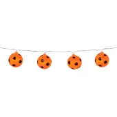 Boland Led-lichtsnoer Voetbal | 140cm oranje (zwart oranje)