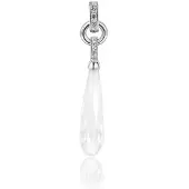 Zinzi zih962 - Zilveren hanger - Wit